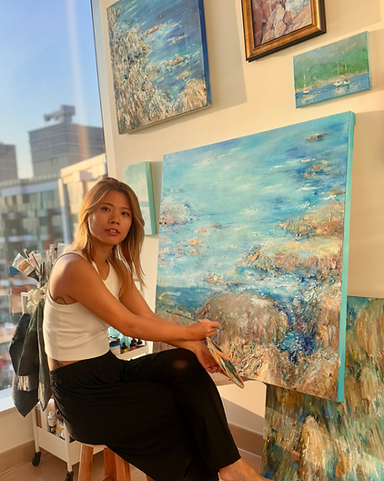 Portrait of artist Niki Tong Yuk Ying