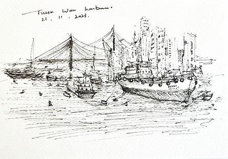 Travel series artwork