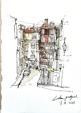 Travel series artwork