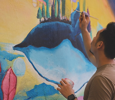 Art workshop at TWGH College 2023