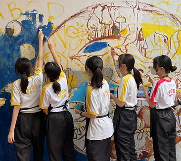 Art workshop at TWGH College 2023