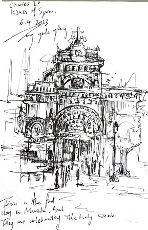 Travel series artwork
