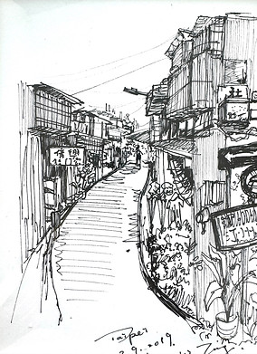Travel series artwork