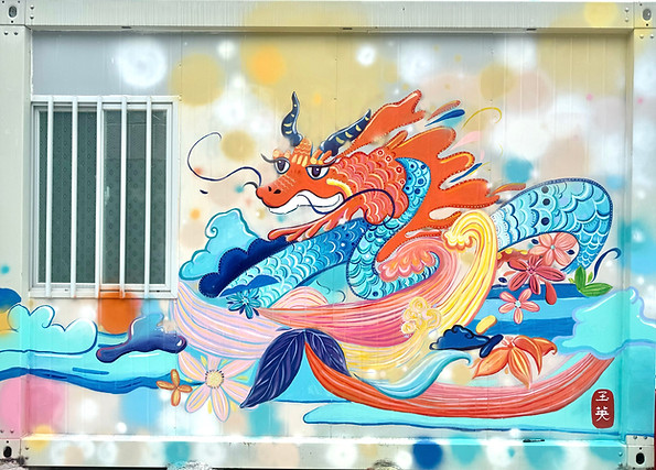 Mural in Sai Kung 2024